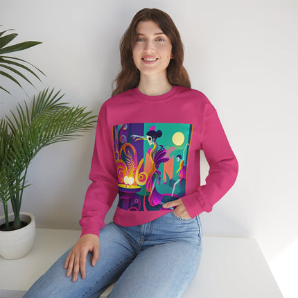 Dance of the Skeleton Ballerinas Unisex Heavy Blend™ Crewneck Sweatshirt