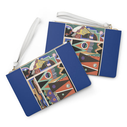 Collection decors et couleurs Pl.03 by Georges Valmiers Clutch Bag