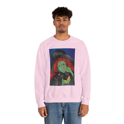 Mirror, Mirror A Witch's Touch Women’s Unisex Heavy Blend™ Crewneck Sweatshirt