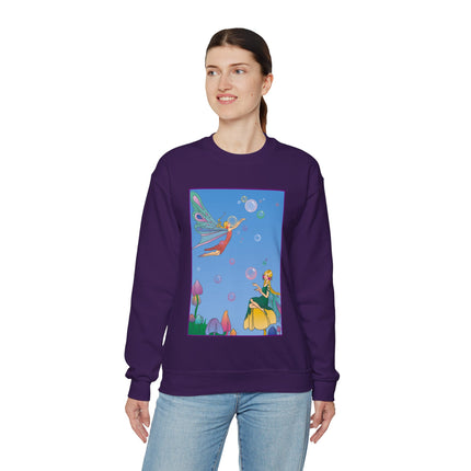 Blossoming Fairy Magic Unisex Heavy Blend™ Crewneck Sweatshirt