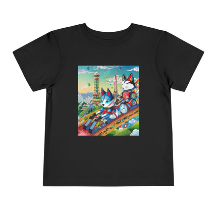 Kitsune Carnival Toddler Short Sleeve Tee