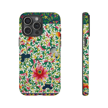 Colorful Floral Pattern by Owen Jones Phone Cases
