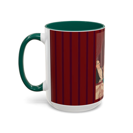 La Loge by George Barbier Colorful Mugs (11oz, 15oz)