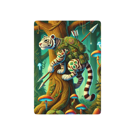 Silent Stripes Playing Cards