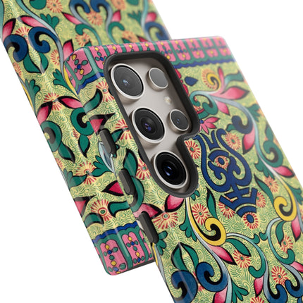 Colorful Flower Pattern by Owen Jones Phone Cases