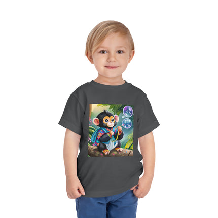 Bubble Magic in the Jungle Toddler Short Sleeve Tee