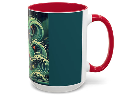 Mermaid Queen Rising from the Deep Colorful Mugs (11oz, 15oz)