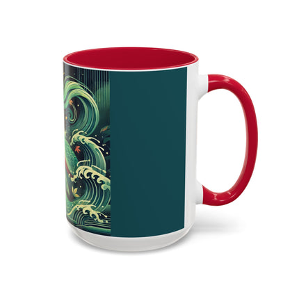 Mermaid Queen Rising from the Deep Colorful Mugs (11oz, 15oz)