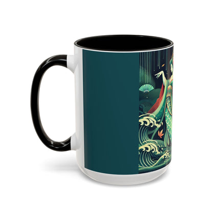 Mermaid Queen Rising from the Deep Colorful Mugs (11oz, 15oz)