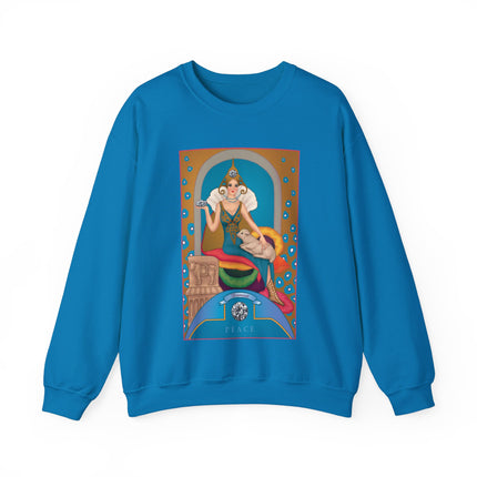 April & Diamond (from the Gem Series) by Sofia Chiostri Heavy Blend™ Crewneck Sweatshirt
