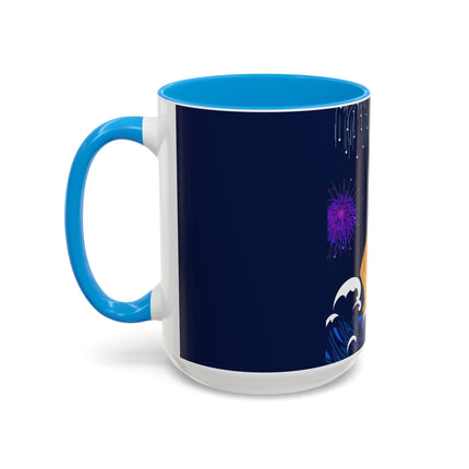Liberty's Triumph Colorful Mugs – Art Deco Glory & Triumphant Spirit
