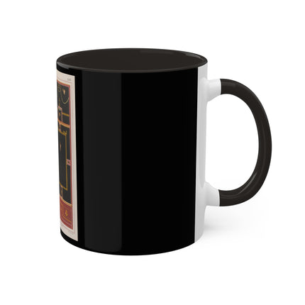 Pompeii Walls Pl.04 by Victor Steeger Colorful Mugs, 11oz