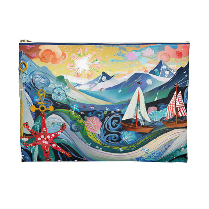 Nautical Patterns Pencil Case