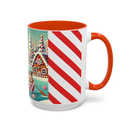 Nutcracker Candy-Striped Adventure Colorful Mugs (11oz, 15oz)
