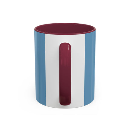 🎿❄️ The Winter Garden Skier Colorful Mug – Whimsical Holiday Fantasy