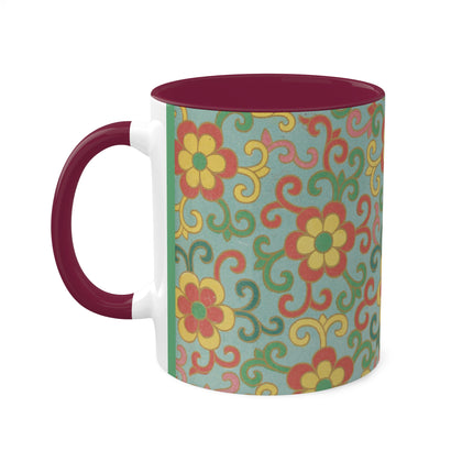 Examples of Chinese Ornament, Pl.09 by Owen Jones Colorful Mugs, 11oz