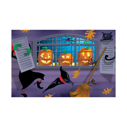 Whimsical Halloween Mischief Matte Horizontal Posters