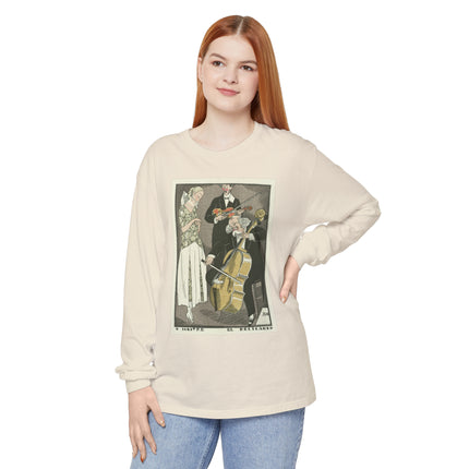 O Maitre el Relicario by Fernand Siméon Garment-dyed Long Sleeve T-Shirt