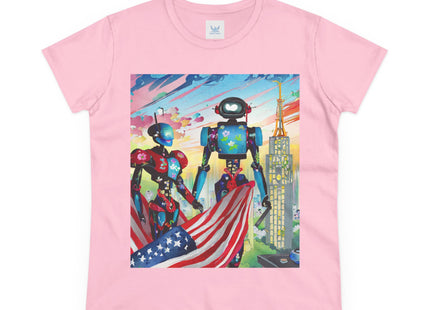 High Fashion Cyberpunk CIA Robots Cotton Tee