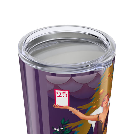 Countdown to Christmas Elegance Tumbler 20oz