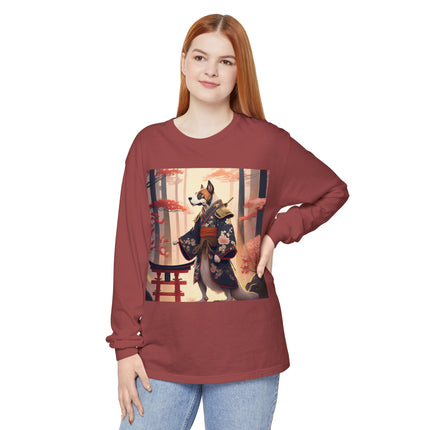 Guardian of the Torii Long Sleeve T-Shirt