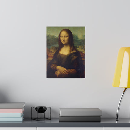 Mona Lisa by Leonardo da Vinci Matte Canvas, Stretched, 0.75"