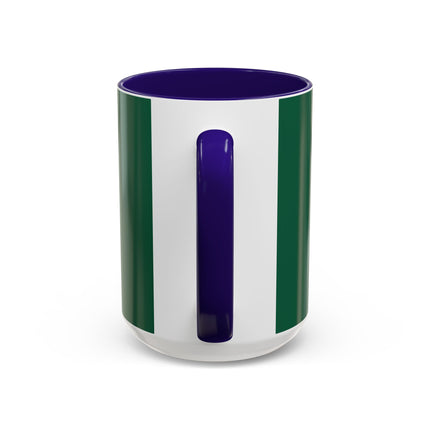 🖤🔥 The Lady Of The Christmas Hearth Colorful Mug – Art Deco Holiday Elegance