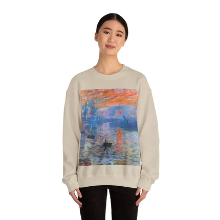 Sunrise by Claude Monet Heavy Blend™ Crewneck Sweatshirt