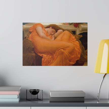 Flaming June by Frederic Leighton Matte Canvas, Stretched, 0.75"