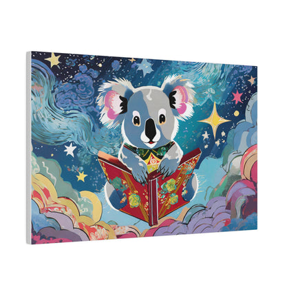 Cute Koala Matte Canvas, Stretched, 0.75"