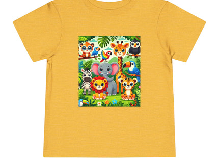Jungle Friends Parade Toddler Short Sleeve Tee