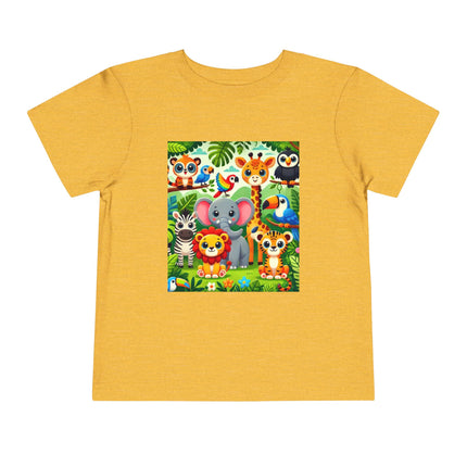 Jungle Friends Parade Toddler Short Sleeve Tee