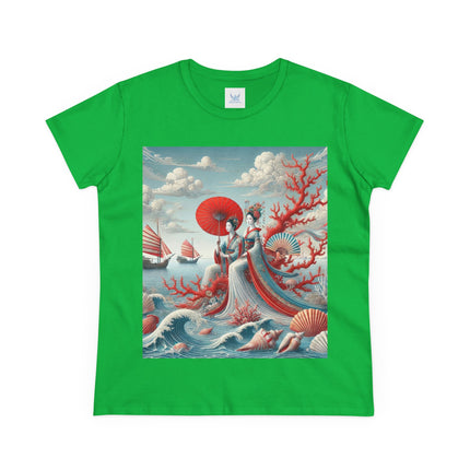 Ladies by the Quiet Sea Cotton Tee