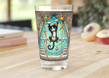 Mischief in Tinselland Glass, 16oz