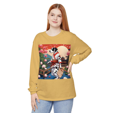 Doberman of the Rising Sun Long Sleeve T-Shirt