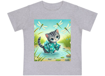 Kitten by the Still Waters Baby Short Sleeve T-Shirt