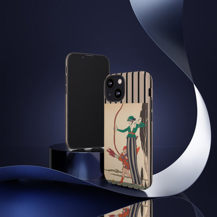 L'Arc Rouge by George Barbier Phone Cases