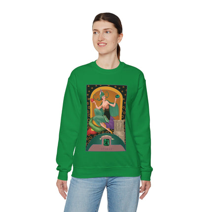 May & Emerald (from the Gem Series) by Sofia Chiostri Heavy Blend™ Crewneck Sweatshirt