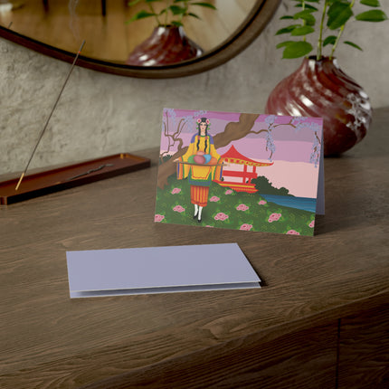 Elegance and Blooms Greeting Cards (1, 10, 30, and 50pcs)