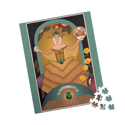June & Pearl, Alexandrite (from the Gem Series) by Sofia Chiostri Puzzle (110, 252, 500-Piece)