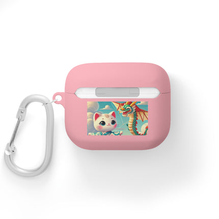 Geisha Kitten and the Dragon Kite AirPods and AirPods Pro Case