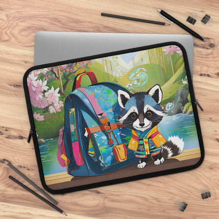 Baby Racoon Laptop Sleeve
