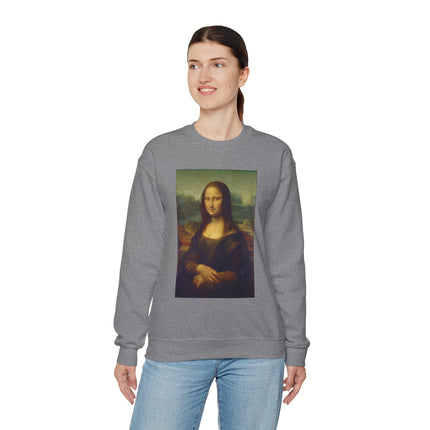 Mona Lisa by Leonardo da Vinci Unisex Heavy Blend™ Crewneck Sweatshirt
