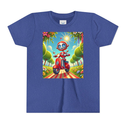 The Traveling Robot Youth Short Sleeve Tee