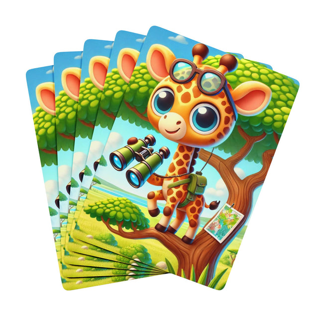 Giraffe Lookout Playing Cards
