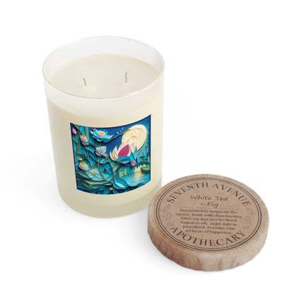 Ethereal Moonlit Lake Scented Candle - Full Glass, 11oz - The White Tea & Fig, The Lavender & Sage, and The Ocean Mist & Moss