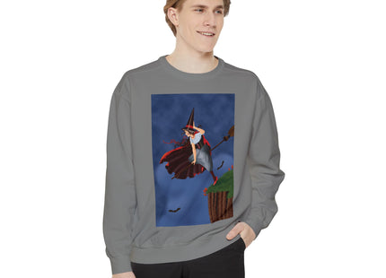 The Enchanted Witch Unisex Garment-Dyed Sweatshirt