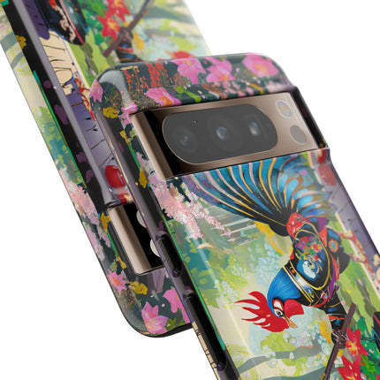 Cyberpunk Rooster Phone Cases