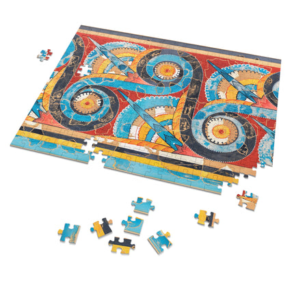 Reproduction of S-Spiral Frieze by Emile Gilliéron Jigsaw Puzzle (30, 110, 252-Piece)