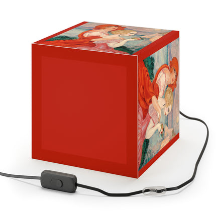 Sur la Route d'Anacapri by Gerda Wegener Light Cube Lamp